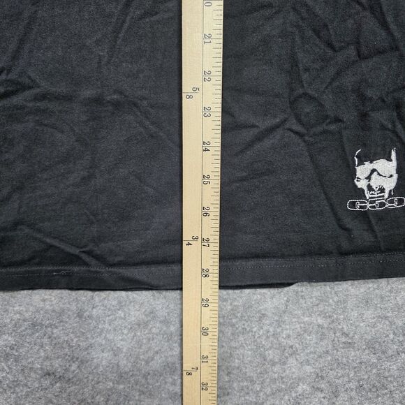 G59 Records Shirt Mens Large Black Skull Logo Embroidered Cotton Streetwear Tee - Picture 7 of 7